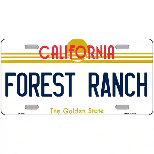 Forest Ranch California Metal Sign