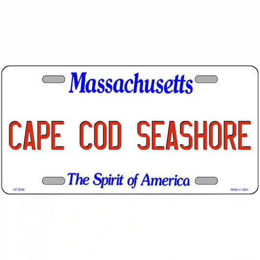 Cape Cod Seashore Massachusetts Metal Sign