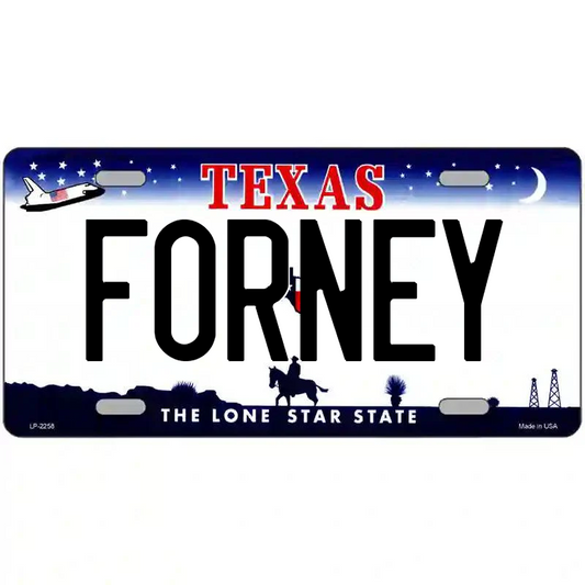 Forney Texas Metal Sign