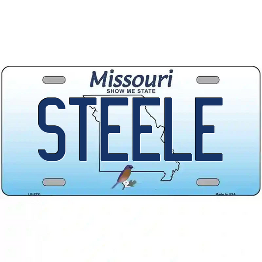 Steele Missouri Metal Sign