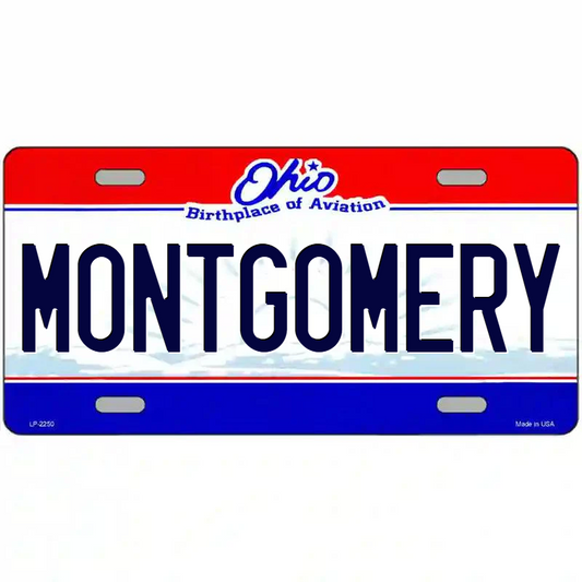 Montgomery Ohio Metal Sign