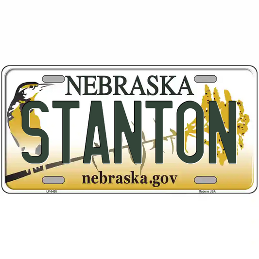 Stanton Nebraska Metal Sign