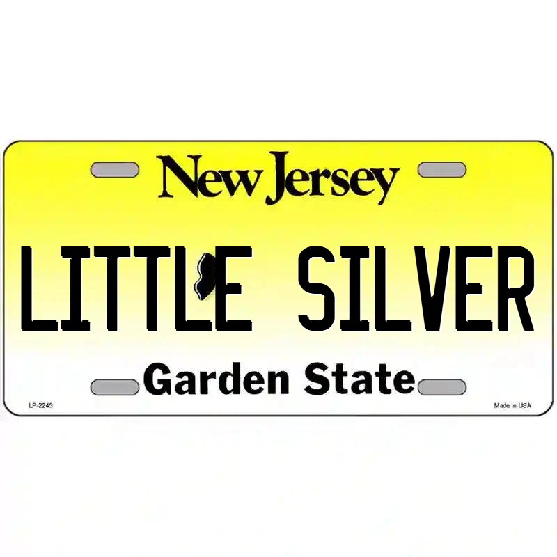 Little Silver New Jersey Metal Sign
