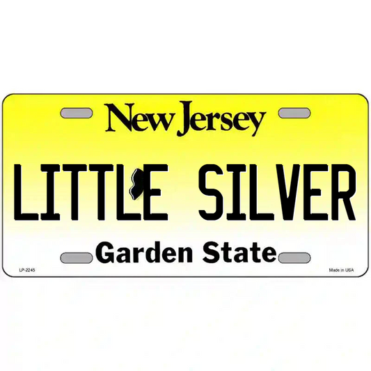 Little Silver New Jersey Metal Sign