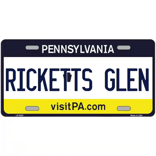 Ricketts Glen Pennsylvania Metal Sign