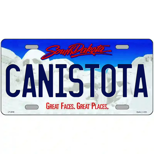 Canistota South Dakota Metal Sign