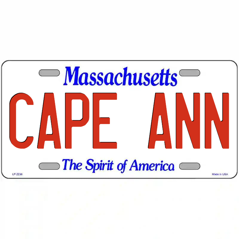 Cape Ann Massachusetts Metal Sign