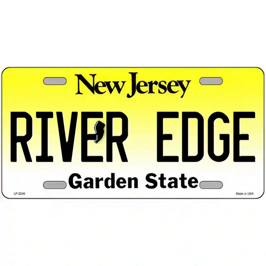 River Edge New Jersey Metal Sign