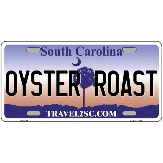 Oyster Roast South Carolina Metal Sign