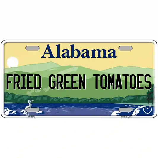 Fried Green Tomatoes Alabama Metal Sign
