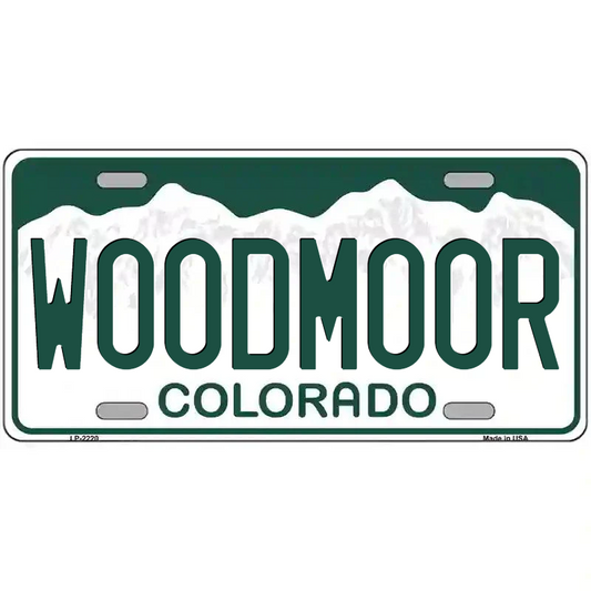 Woodmoor Colorado Metal Sign
