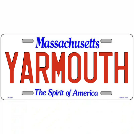 Yarmouth Massachusetts Metal Sign