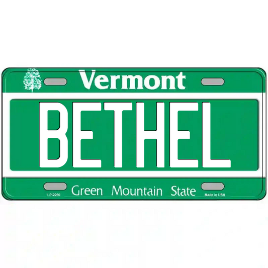 Bethel Vermont Metal Sign