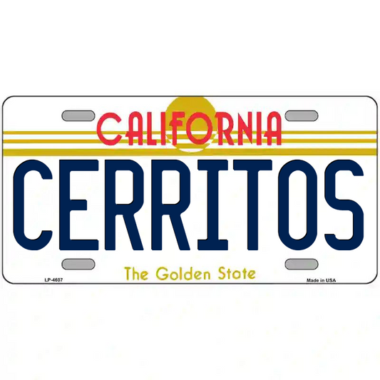 Cerritos California Metal Sign