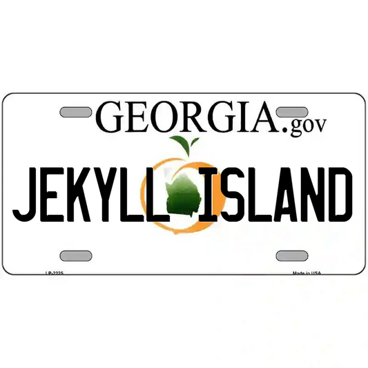 Jekyll Island Georgia Metal Sign
