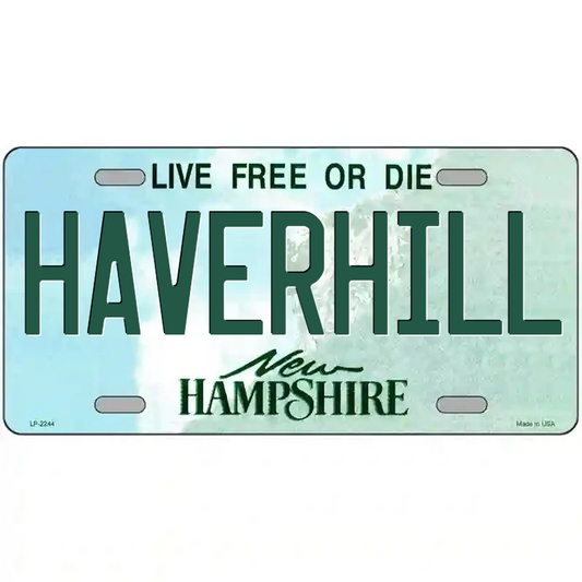 Haverhill New Hampshire Metal Sign
