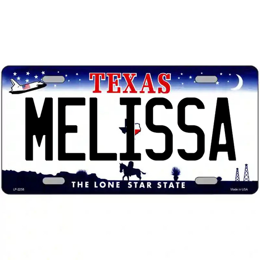 Melissa Texas Metal Sign