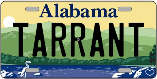 Tarrant Alabama Metal Sign