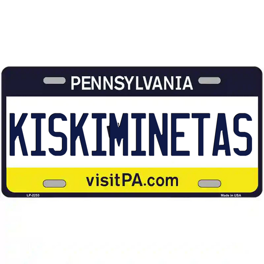 Kiskiminetas Pennsylvania Metal Sign