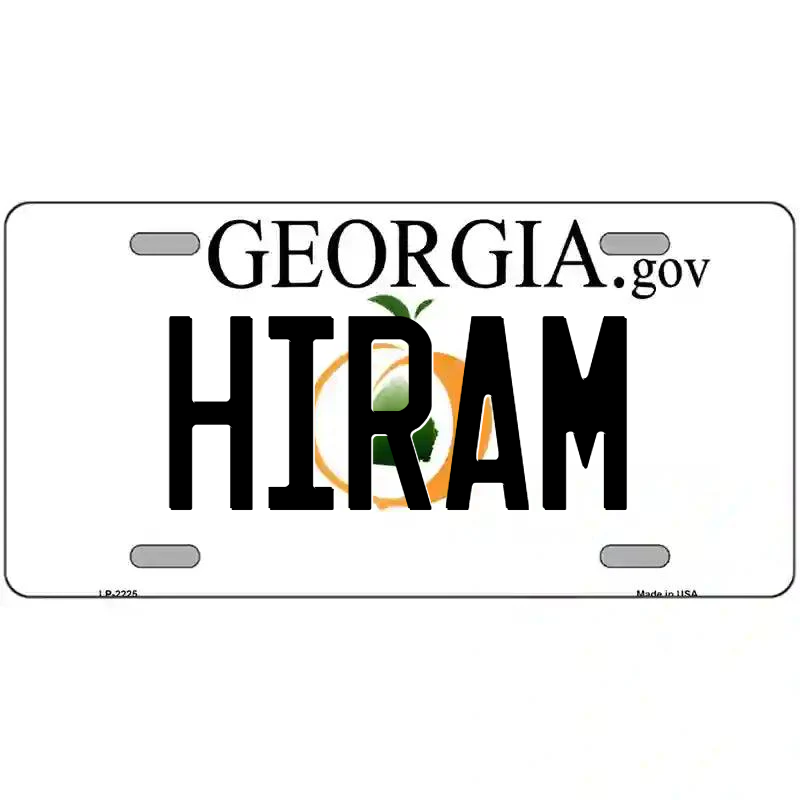 Hiram Georgia Metal Sign