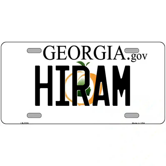Hiram Georgia Metal Sign
