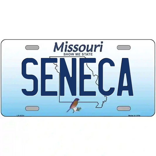 Seneca Missouri Metal Sign