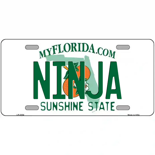 Ninja Florida Metal Sign