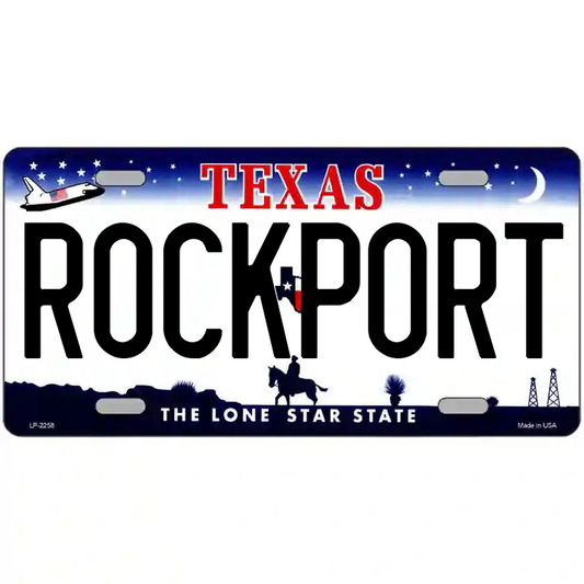 Rockport Texas Metal Sign