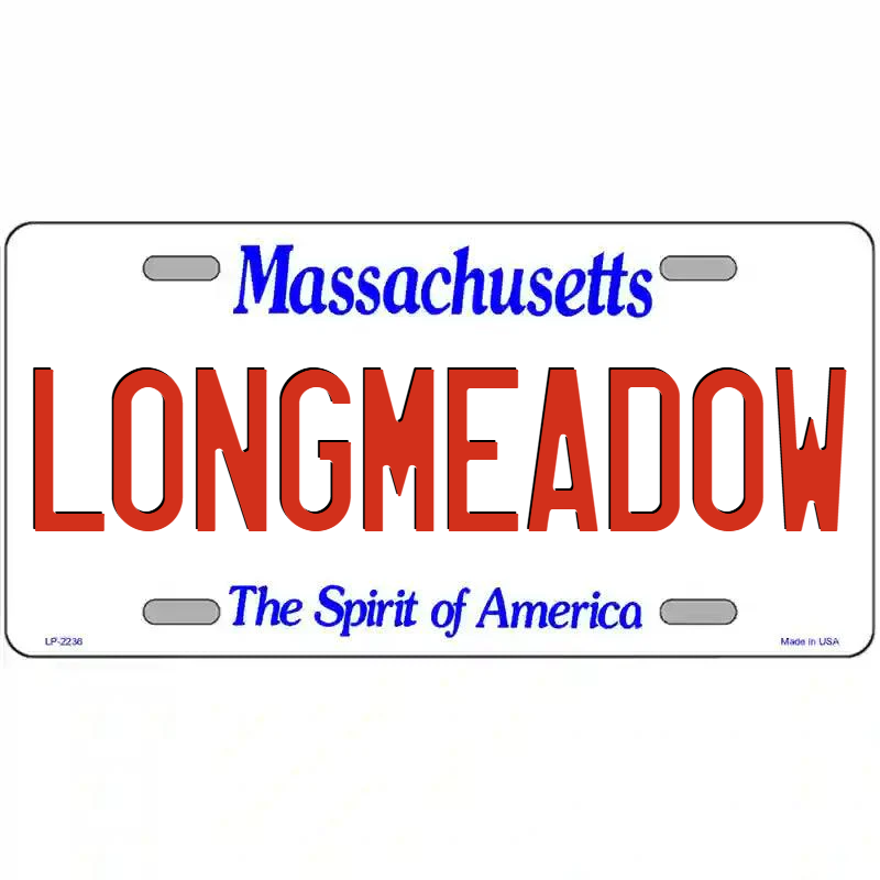 Longmeadow Massachusetts Metal Sign