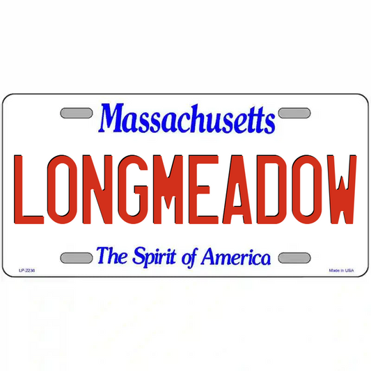 Longmeadow Massachusetts Metal Sign