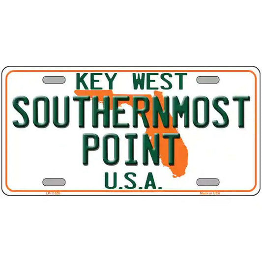 Key West Southernmost Points USA Florida  Metal Sign