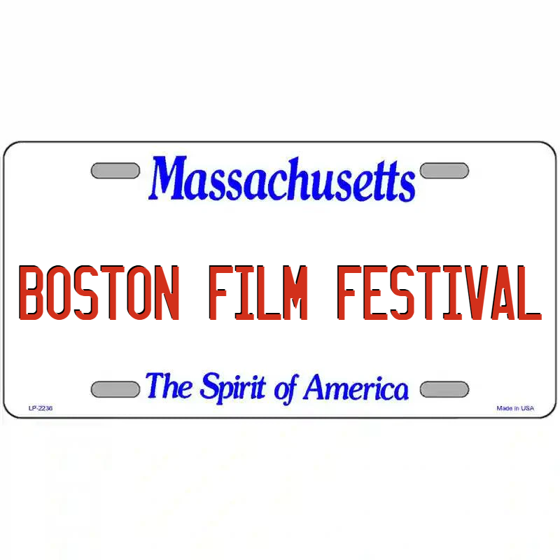 Boston Film Festival Massachusetts Metal Sign