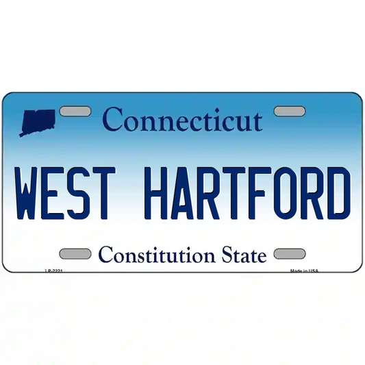 West Hartford Connecticut Metal Sign