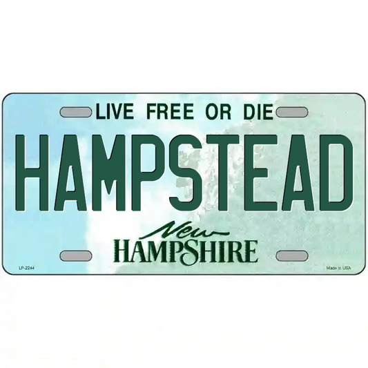 Hampstead New Hampshire Metal Sign