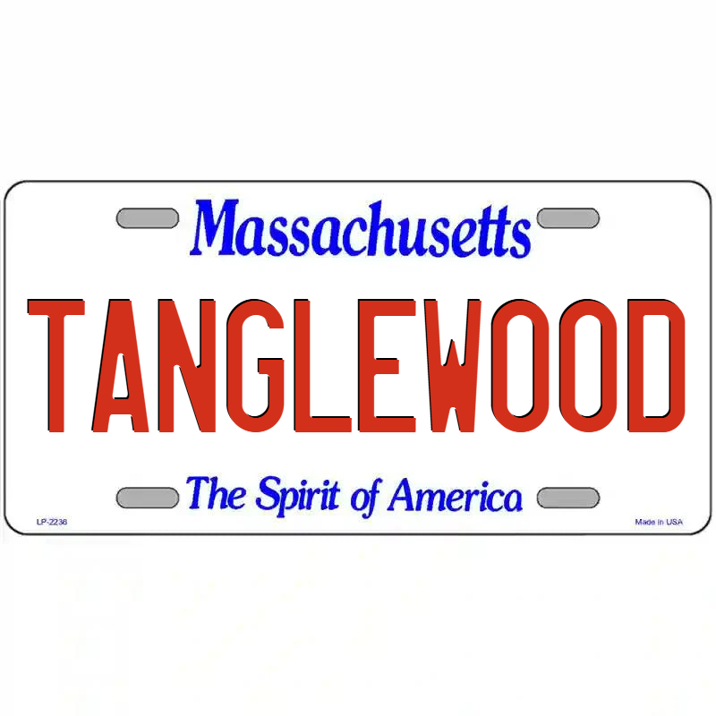 Tanglewood Massachusetts Metal Sign