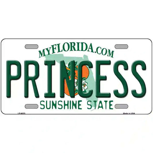 Princess Florida Metal Sign