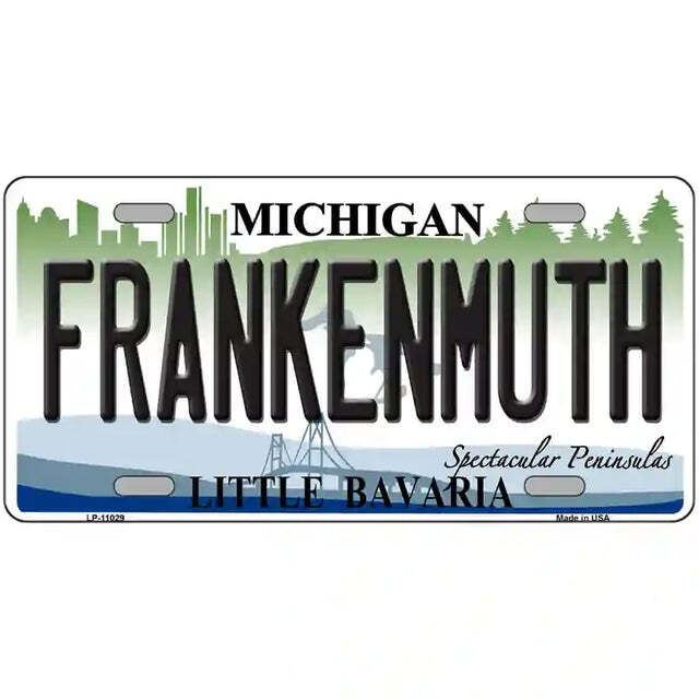 Frankenmuth Little Bavaria Michigan Metal Sign
