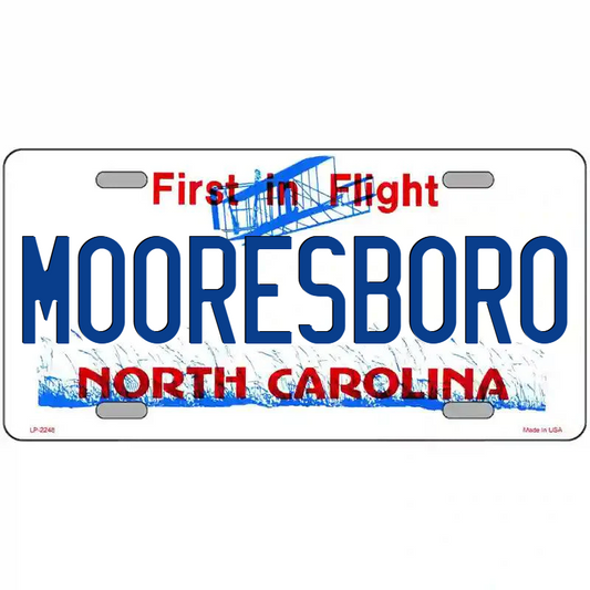 Mooresboro North Carolina Metal Sign