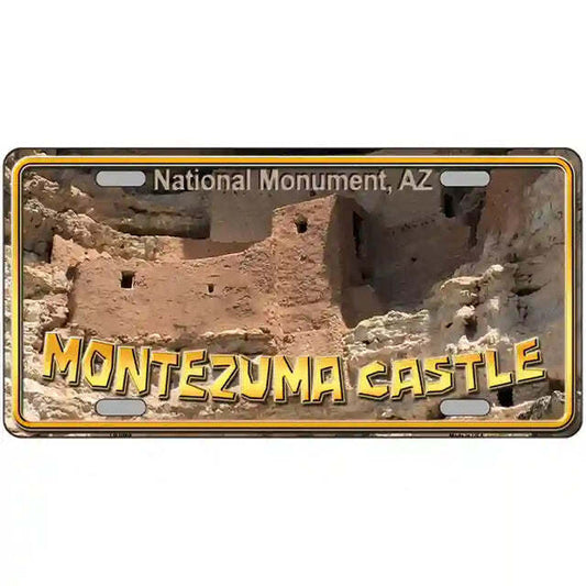 Montezuma Castle National Monument Arizona Metal Sign