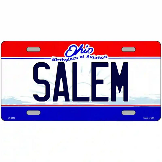 Salem Ohio Metal Sign