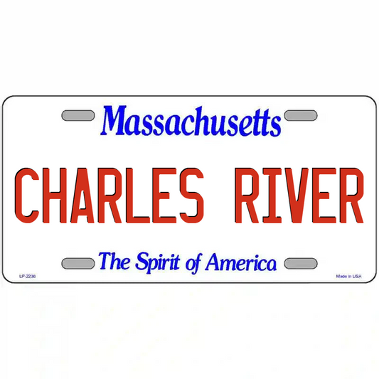 Charles River Massachusetts Metal Sign