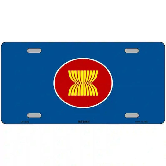 Asean Flag Metal sign
