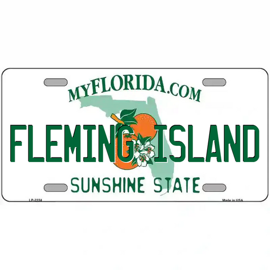 Fleming Island Florida Metal Sign