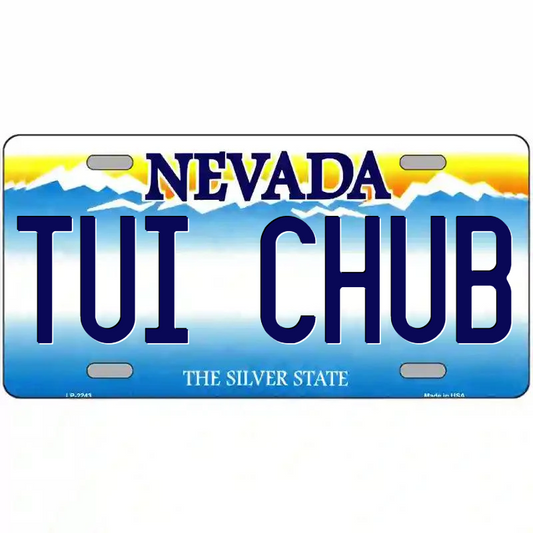 Tui Chub Nevada Metal Sign