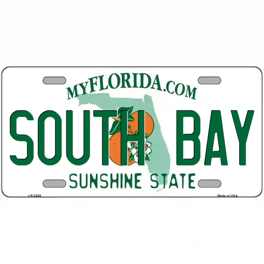 South Bay Florida Metal Sign