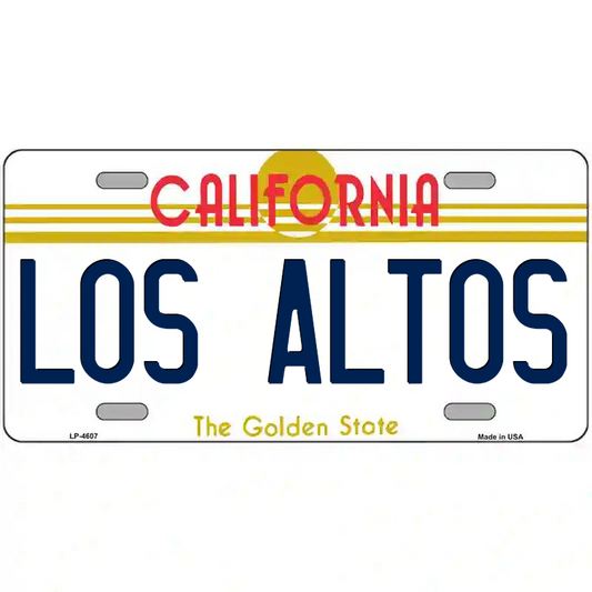 Los Altos California Metal Sign