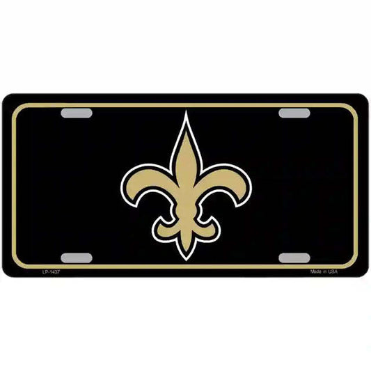 Fleur de Lis Metal Sign