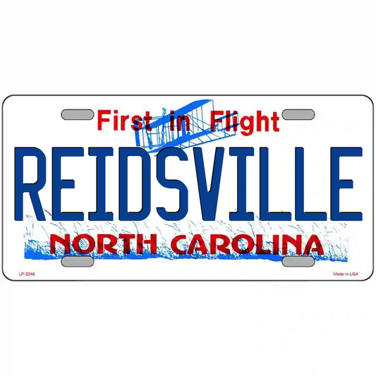 Reidsville North Carolina Metal Sign