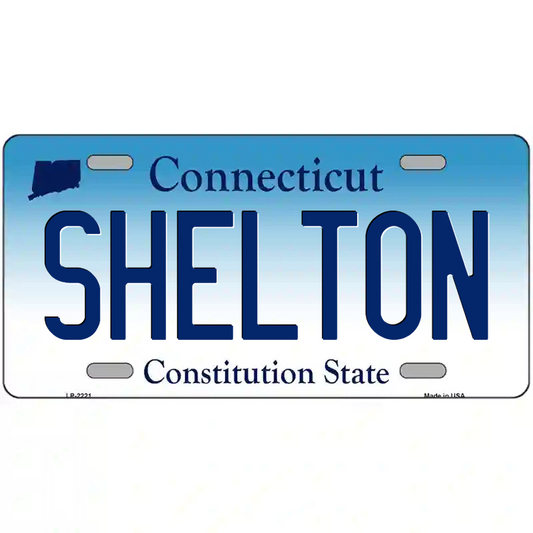 Shelton Connecticut Metal Sign