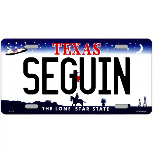 Seguin Texas Metal Sign